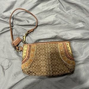Coach wristlet